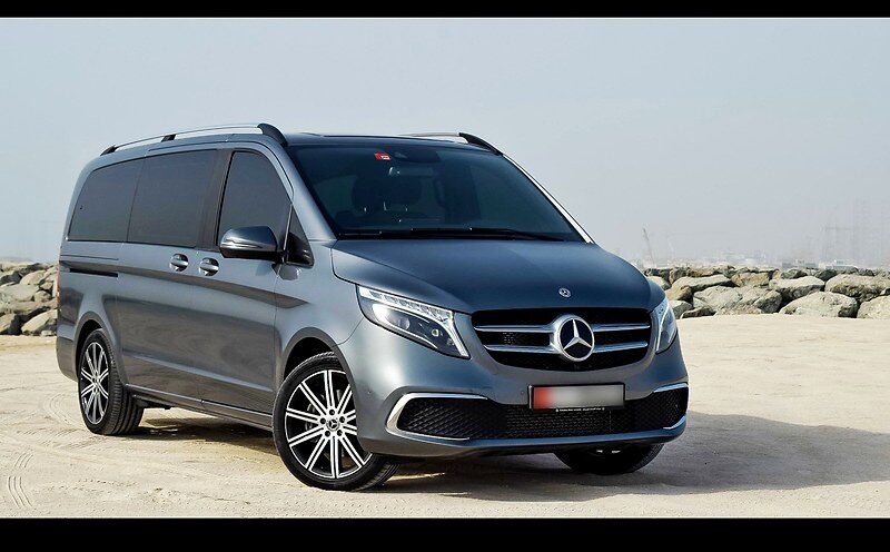 Mercedes V250 - van transfer groupes, Rota Vicentina
